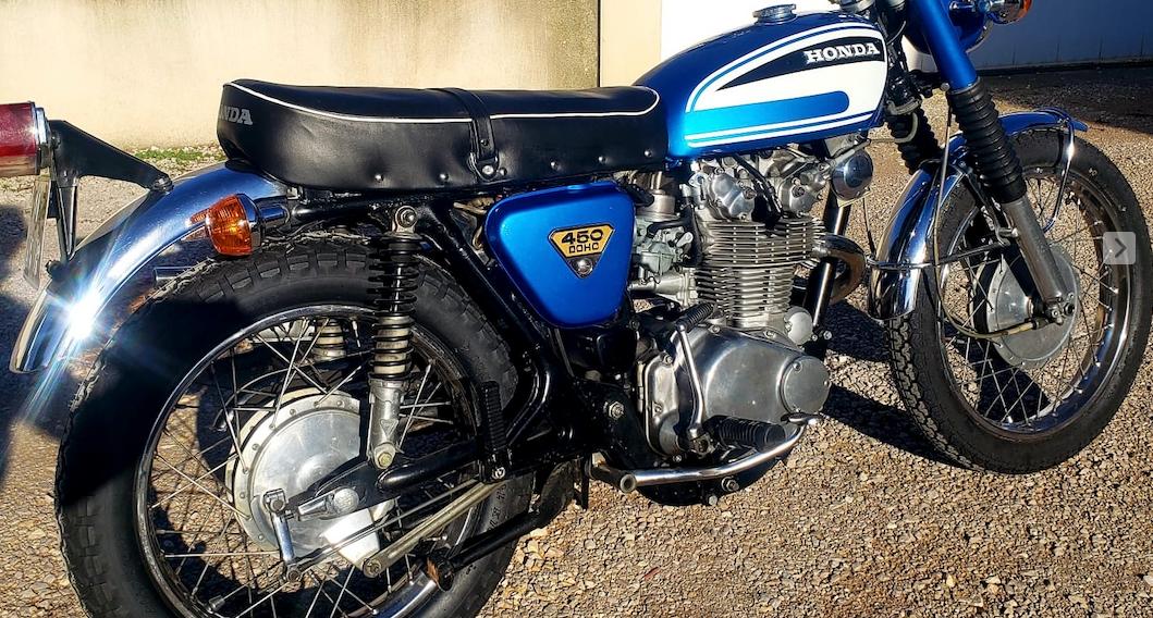 HONDA CL 450 Scrambler - 1969 LesAnciennes.com