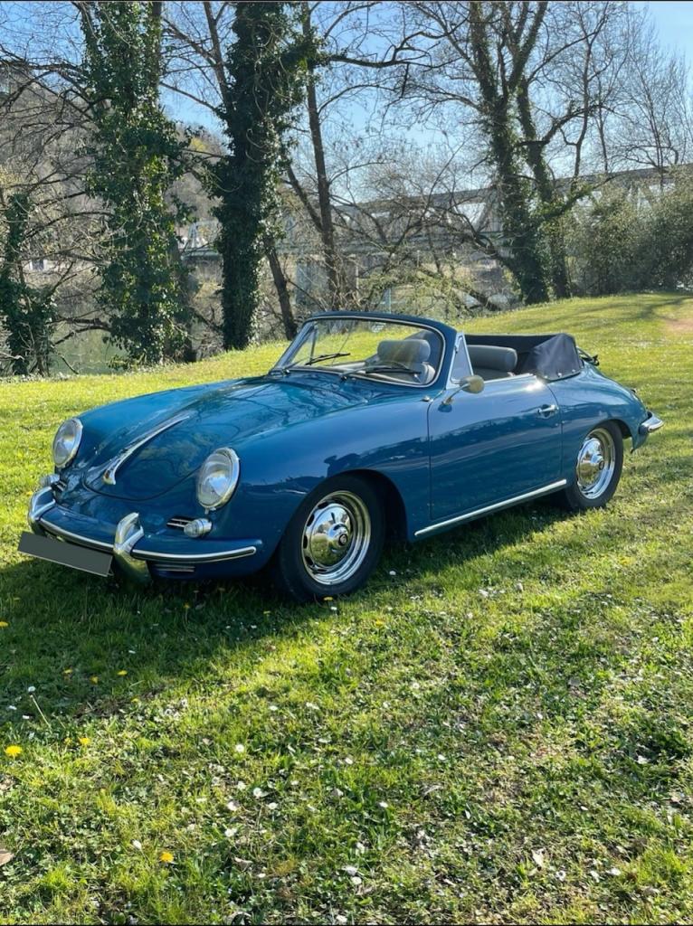 PORSCHE 356 356 B "T6" CABRIOL - 1962 LesAnciennes.com