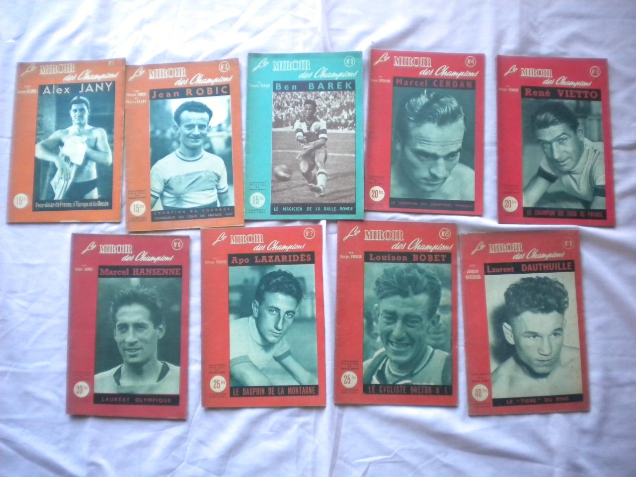 Le miroir des champions 9 numéros anciens LesAnciennes.com
