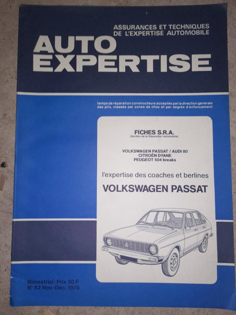 Revue auto expertise n°62 Volkwagen PASSAT LesAnciennes.com