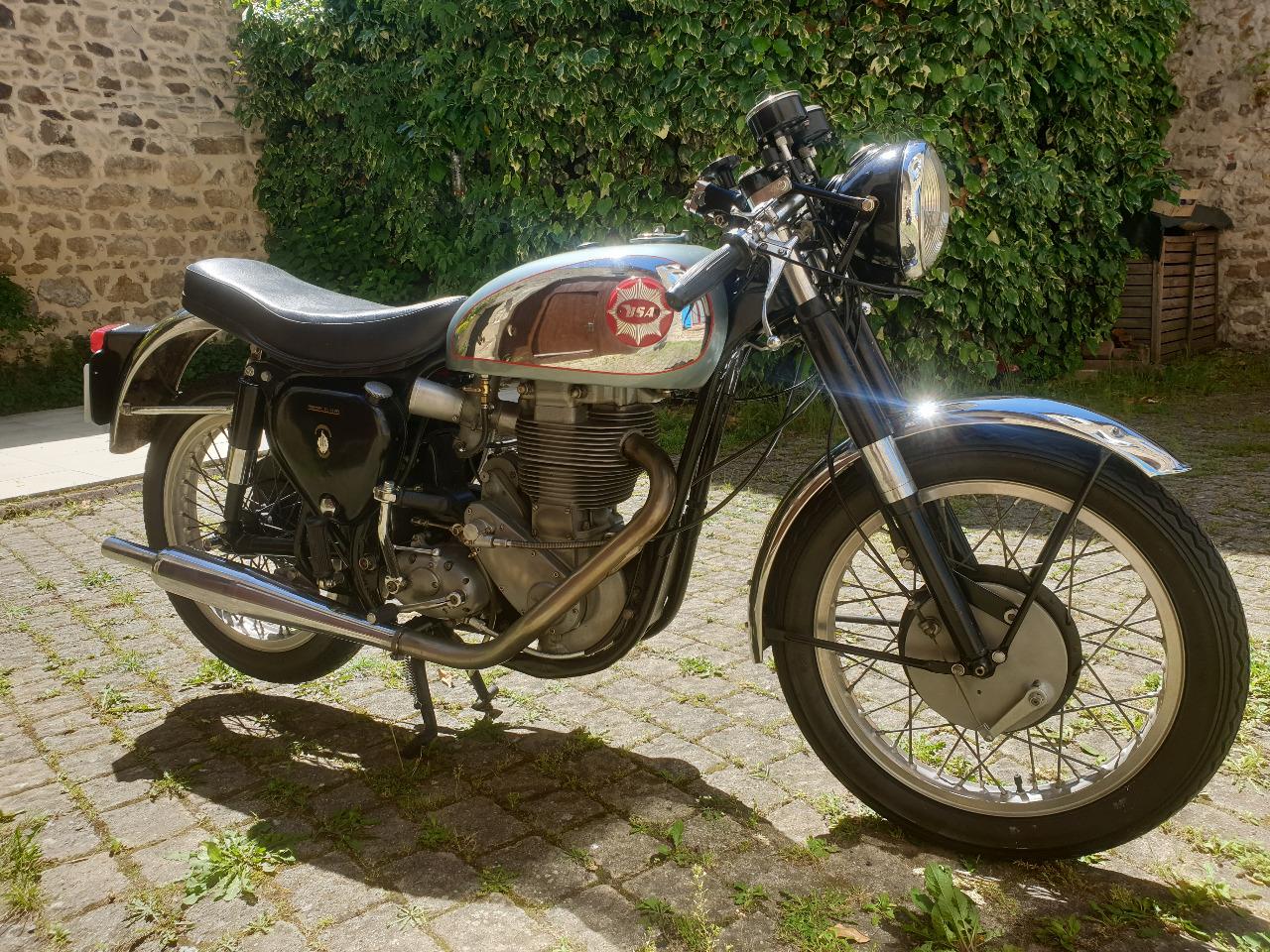 BSA Gold Star B34 DBD - 1957 LesAnciennes.com