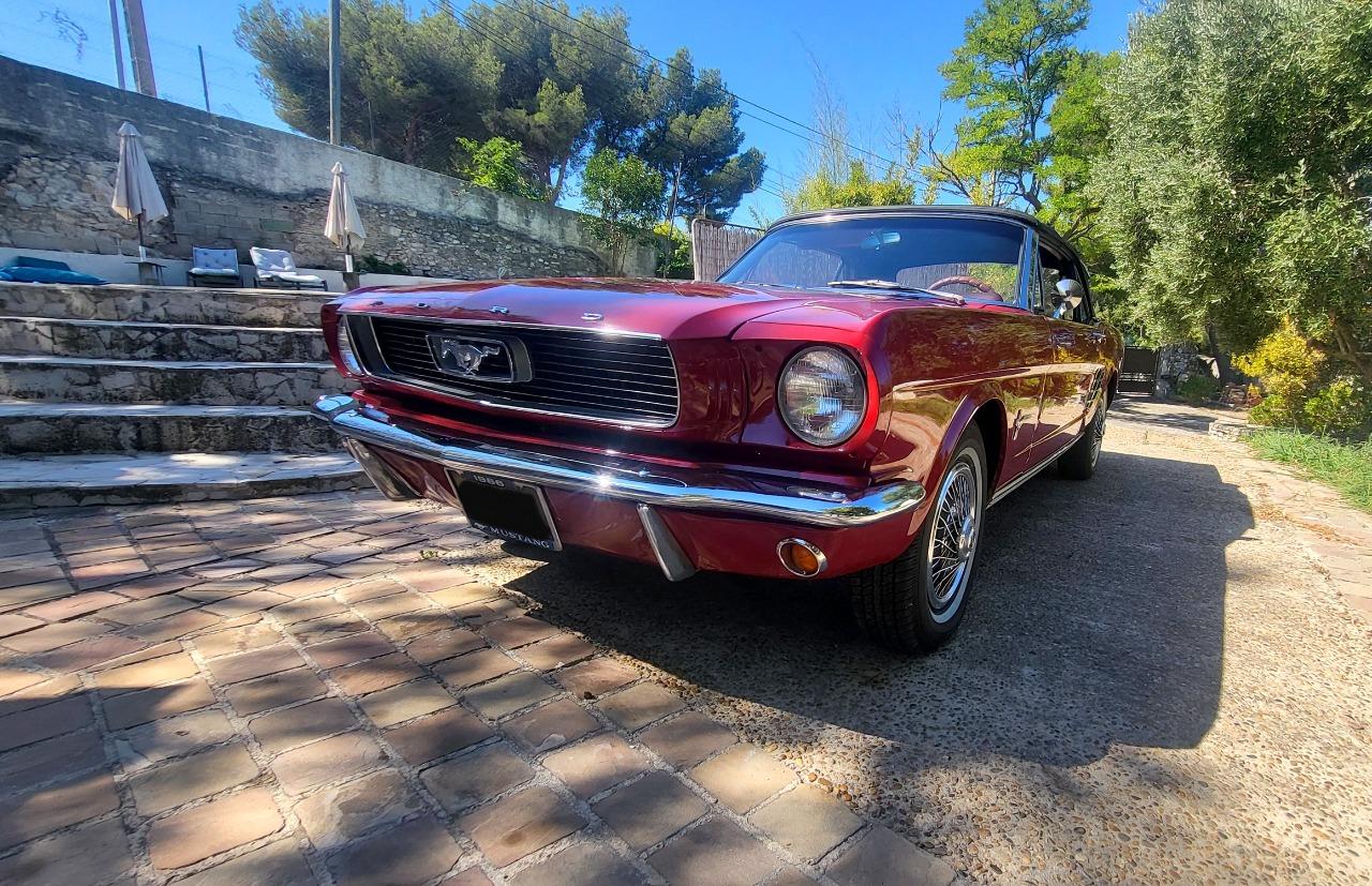 FORD Mustang CABRIOLET CODE T - 1966 LesAnciennes.com