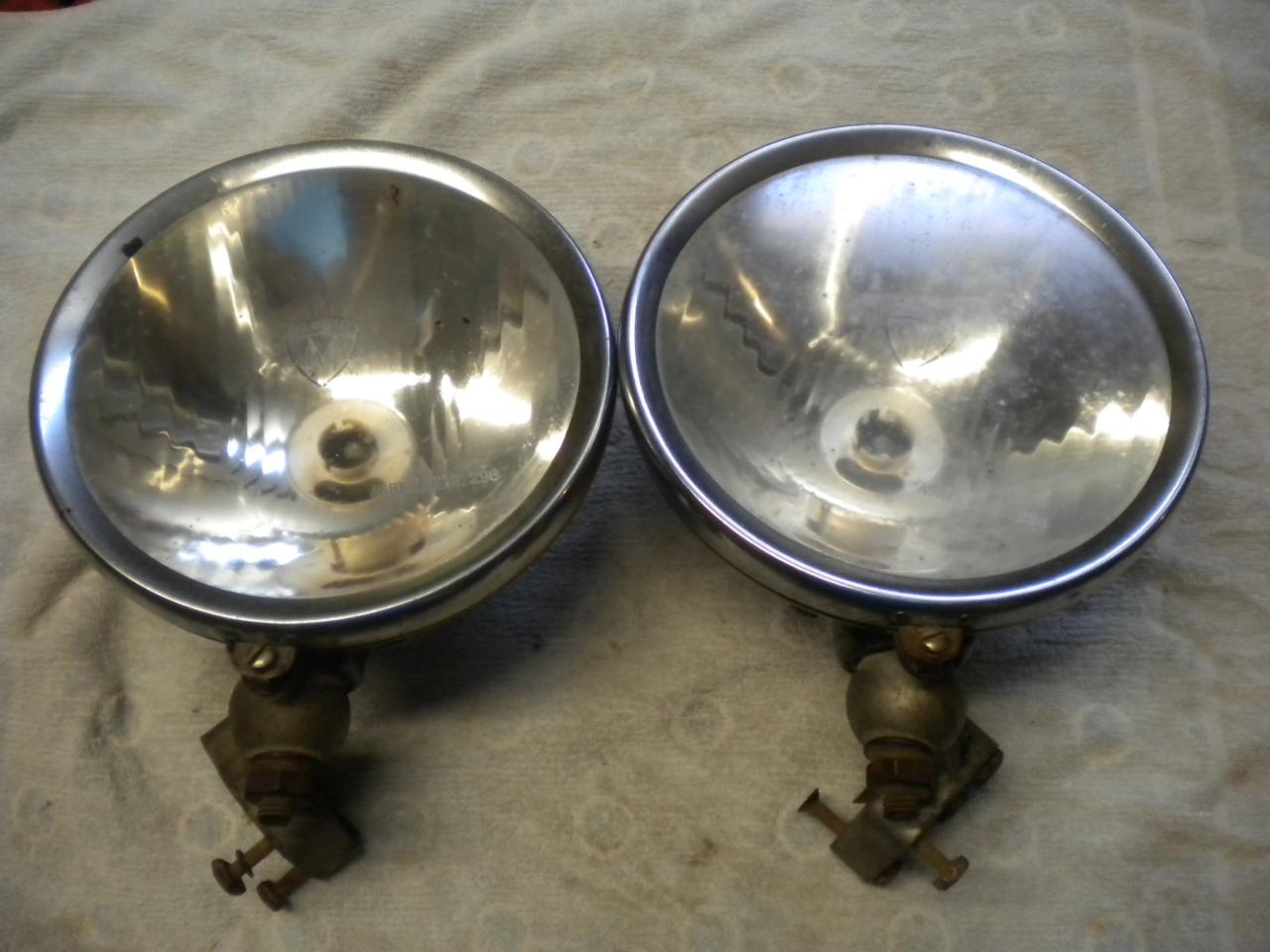 Pièces PAIRE DE PHARES MARCHAL AUTOMOBILE LesAnciennes.com