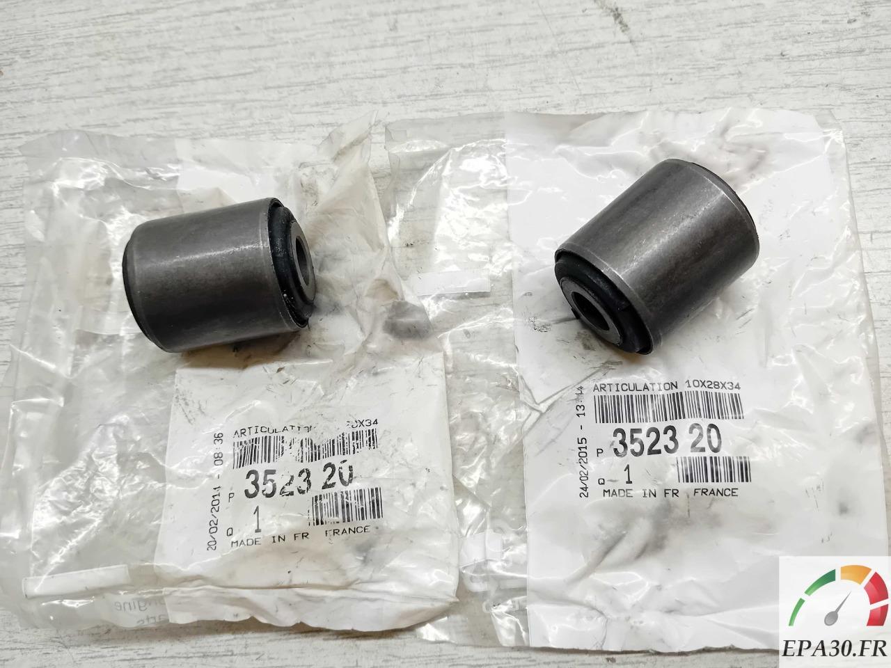 352320 – 2 SILENTBLOCS NEUF BRAS SUS TALBOT SAMBA LesAnciennes.com