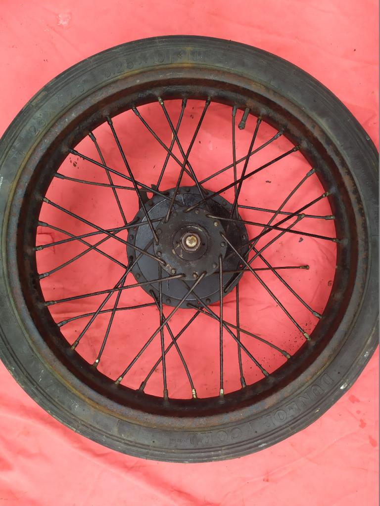 Roue Avant Alcyon 350 zurcher culbuté supersport LesAnciennes.com