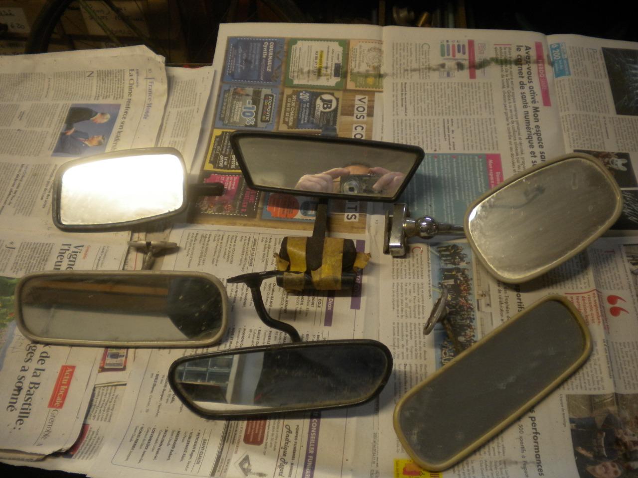 Pièces LOT DE 6 RETROVISEUR automobile ancienne LesAnciennes.com