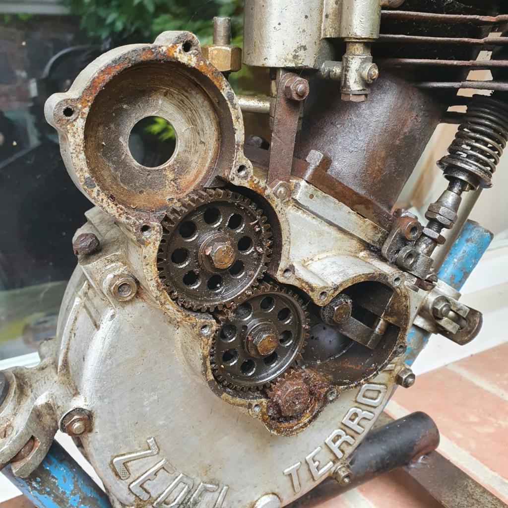 Moteur TERROT ZEDEL Motorette N° 2 LesAnciennes.com