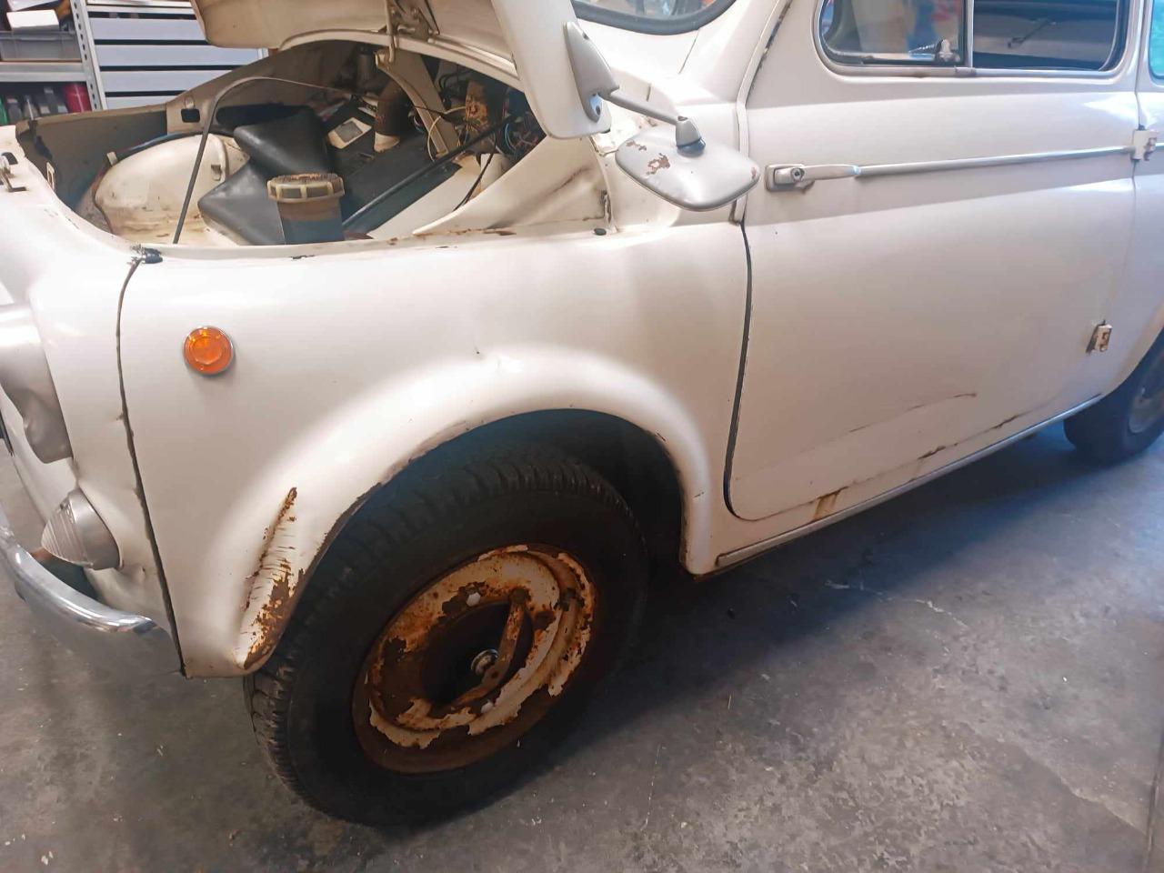 1961 FIAT 500 TRANSFORMABILE, foto 8