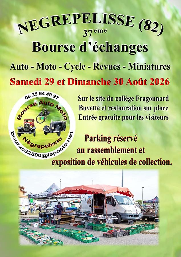 Grande bourse d'échanges Auto Moto Cycles LesAnciennes.com