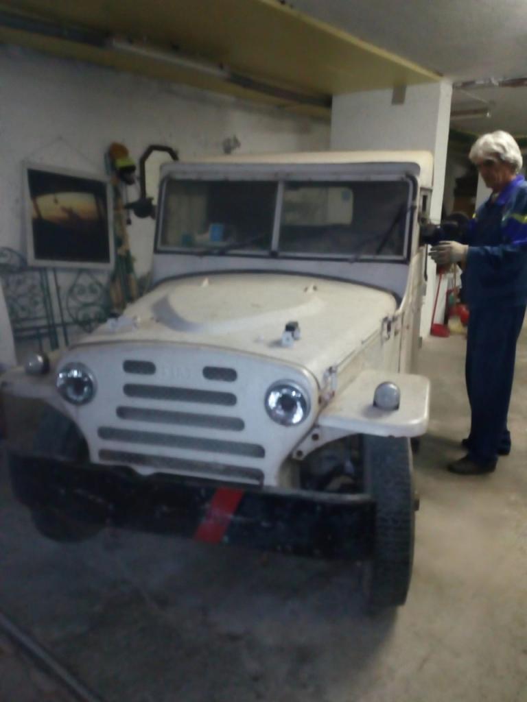 FIAT Campagnola A Diesel civile - 1955 LesAnciennes.com