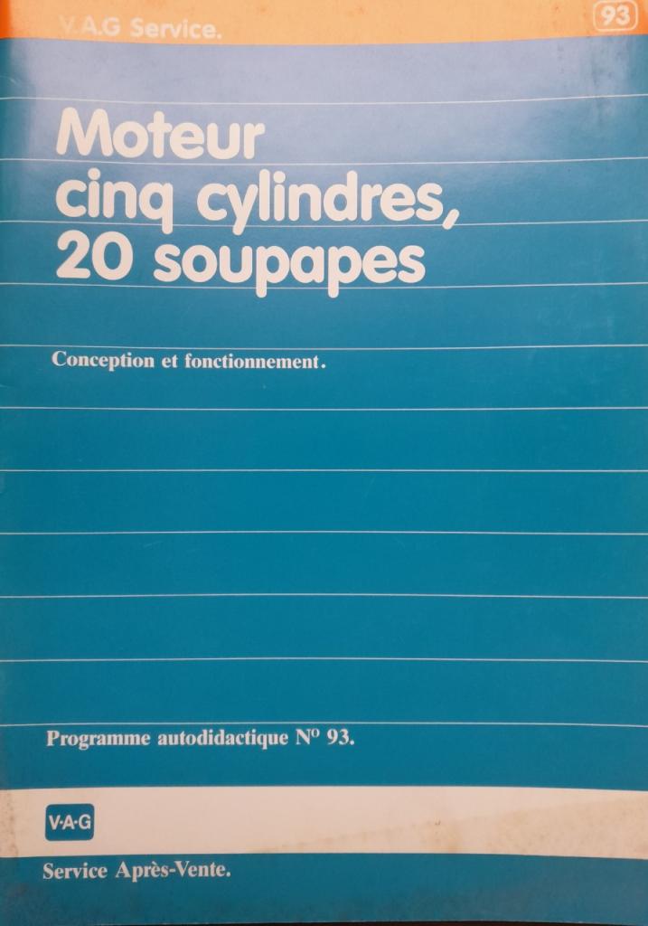 Audi Moteur 5 cylindres à 20 soupapes LesAnciennes.com