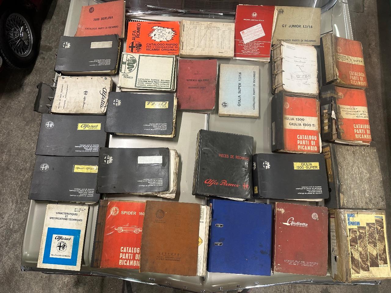 Alfa Roméo classeurs d’atelier LesAnciennes.com