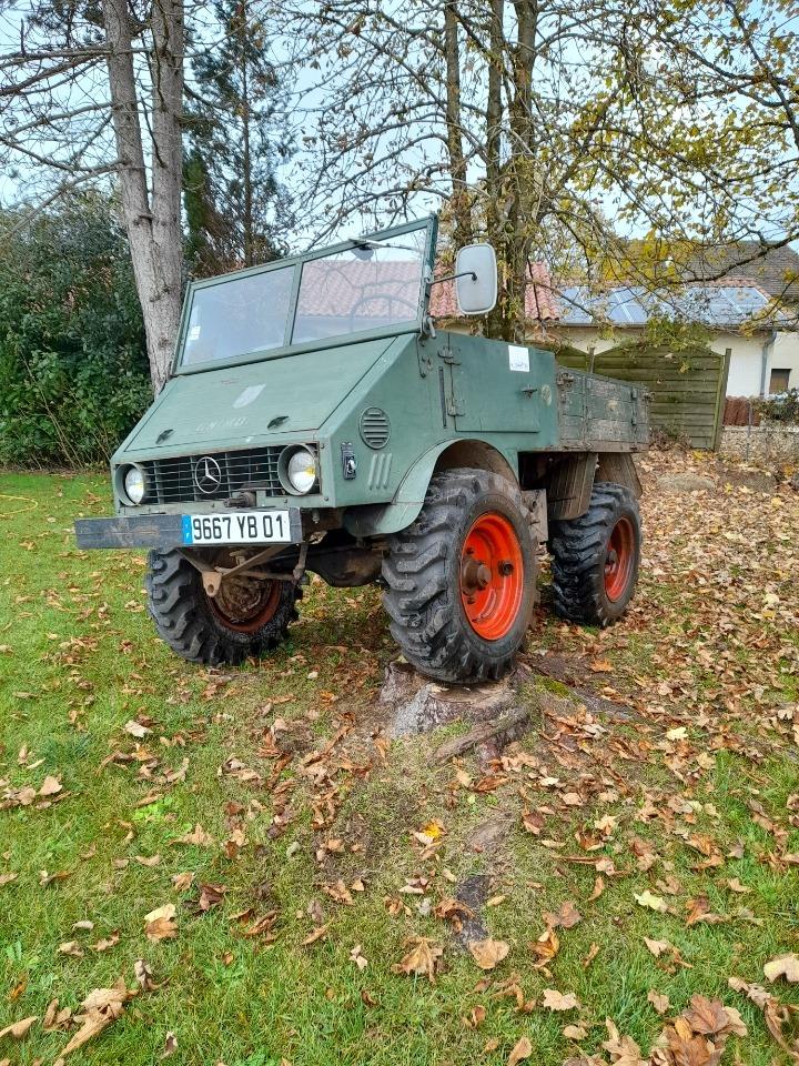 MERCEDES Unimog 401 u 25 - 1955 LesAnciennes.com