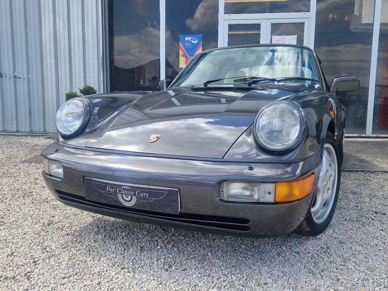 PORSCHE 911 964 CARRERA 4 CAB - 1990 LesAnciennes.com