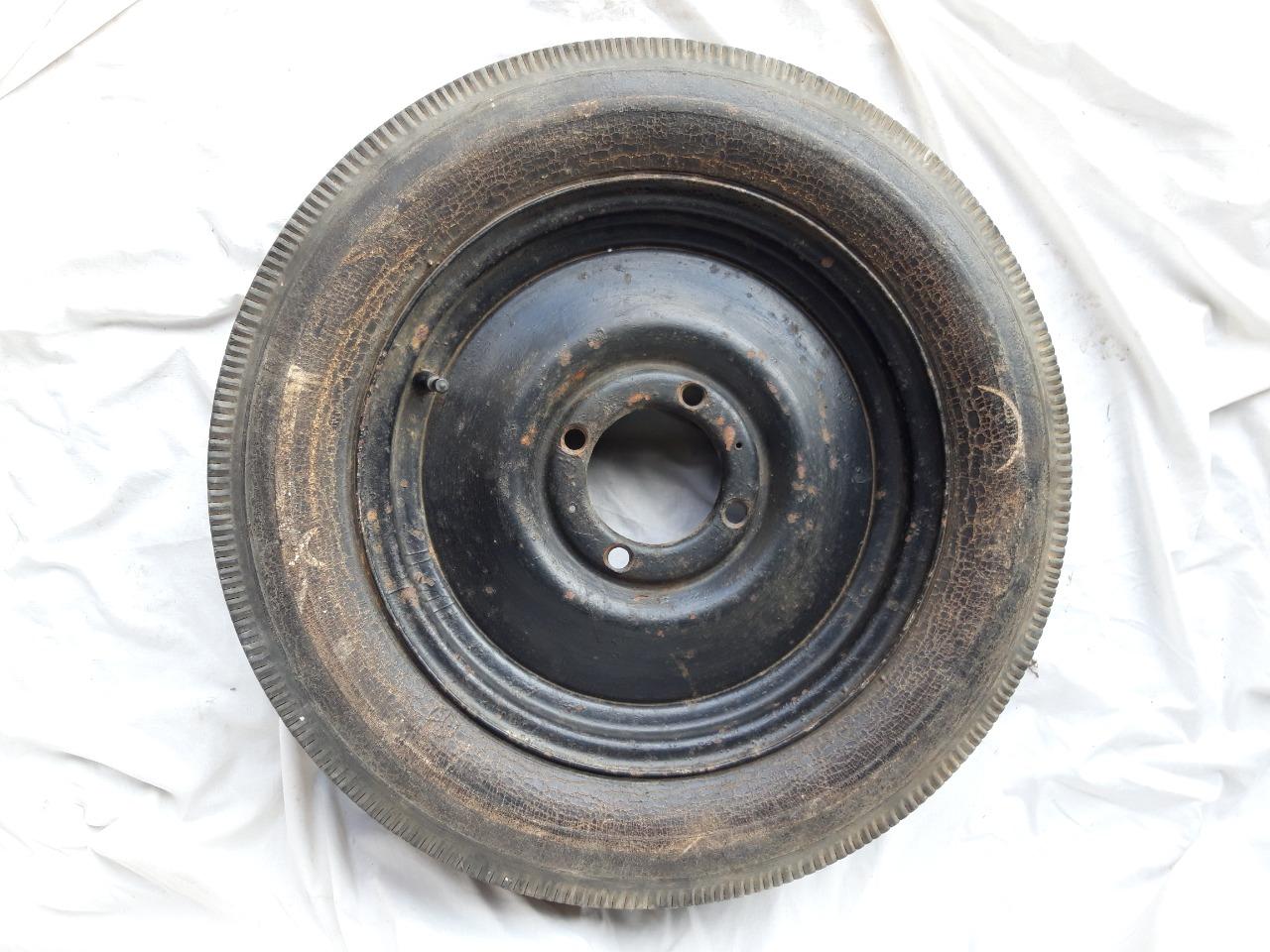 Paire De Jantes Vélo Anciennes 650 Mm – Moyeu Pélissier – Époque 1950
