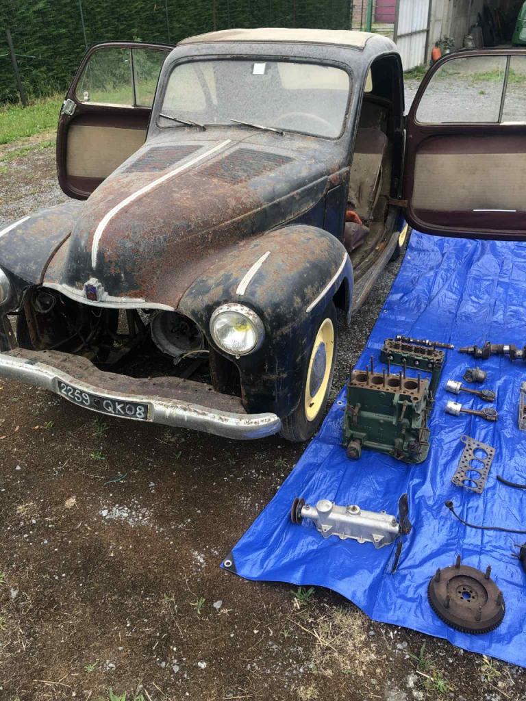 SIMCA 6 decouvrable - 1950 LesAnciennes.com