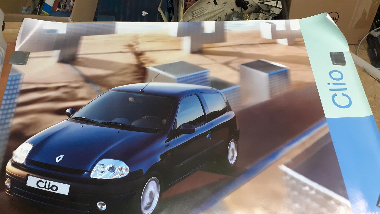 Affiche Clio LesAnciennes.com