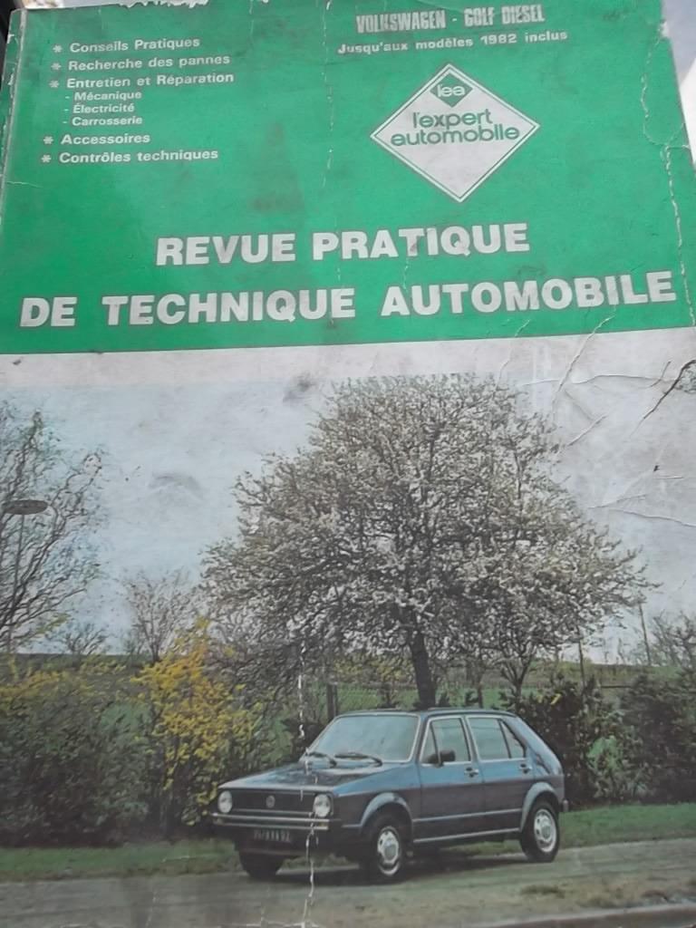 REVUE TECHNIQUE VOLKSWAGEN GOLF DIESEL LesAnciennes.com