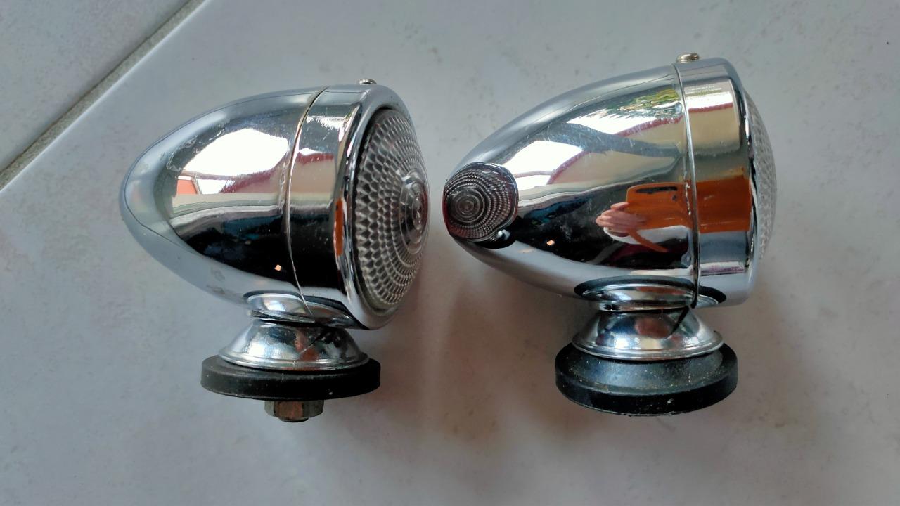 Phares Chromés Vintage pour Véhicules Anciens LesAnciennes.com