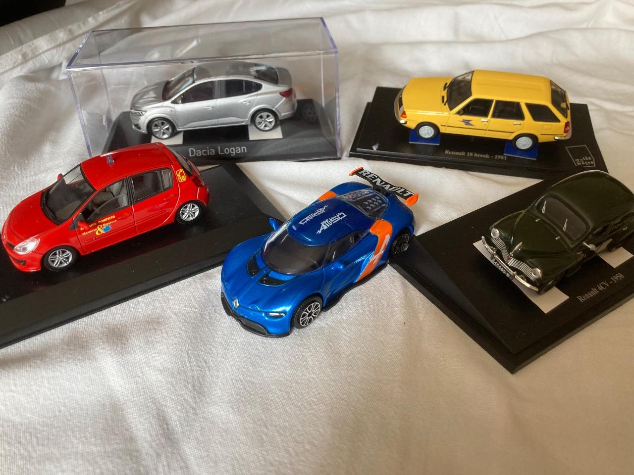 Miniatures Renault/Dacia/Alpine au 1/43è LesAnciennes.com