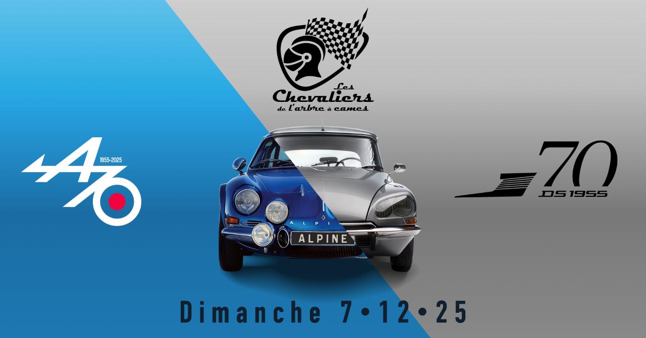 Anniversaire Alpine et DS LesAnciennes.com