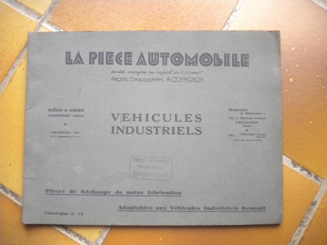 La pièce automobile véhicules industriels LesAnciennes.com