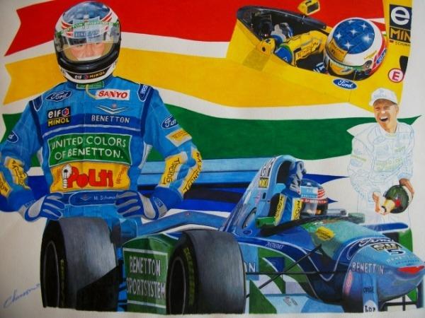 "Le Kaiser" M.SChumacher LesAnciennes.com