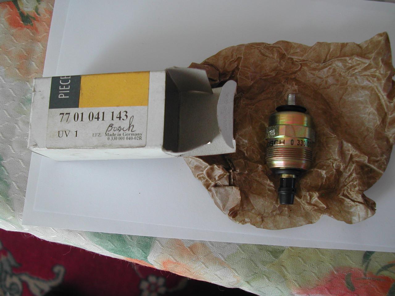 Electrovanne RENAULT 11 (R11) diesiel LesAnciennes.com