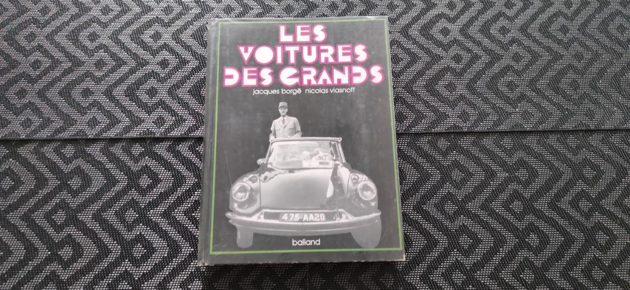 Livre LES VOITURES DES GRANDS LesAnciennes.com