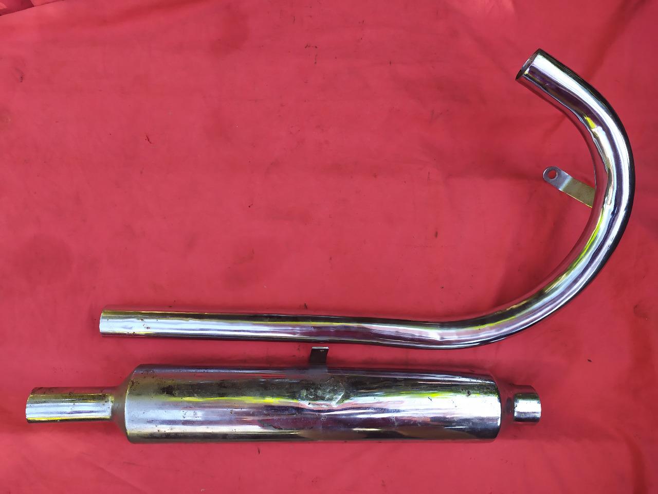 Ligne échappement BSA 500 M20 M21 B LesAnciennes.com