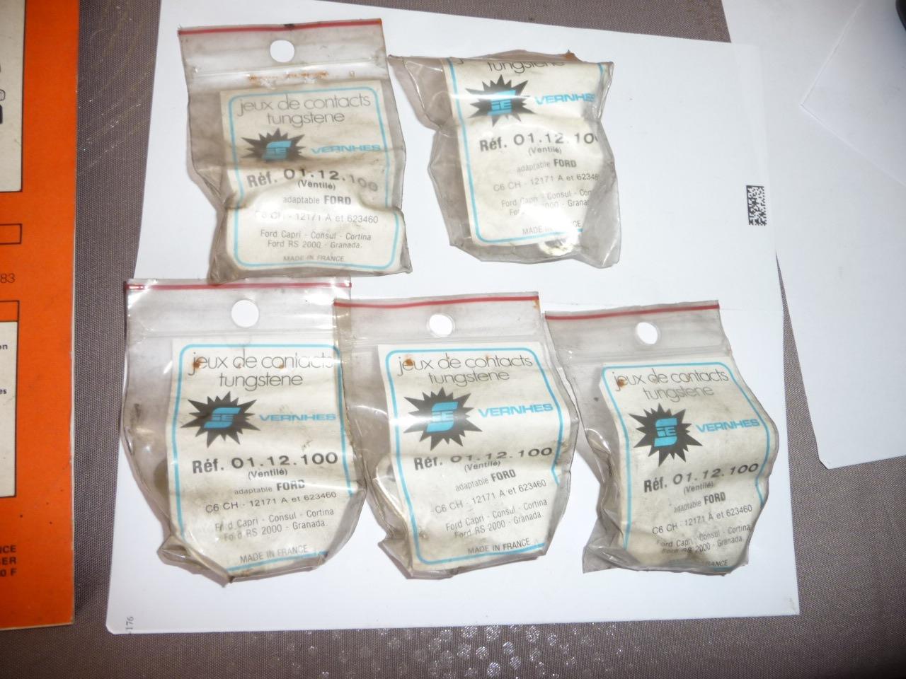 Pièces FORD Capri/CONSUL/RS2000 JEUX RUPTEUR LesAnciennes.com