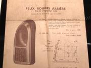 image_3-Feux arrière FERRAND spéciaux Peugeot 203 Cab etc