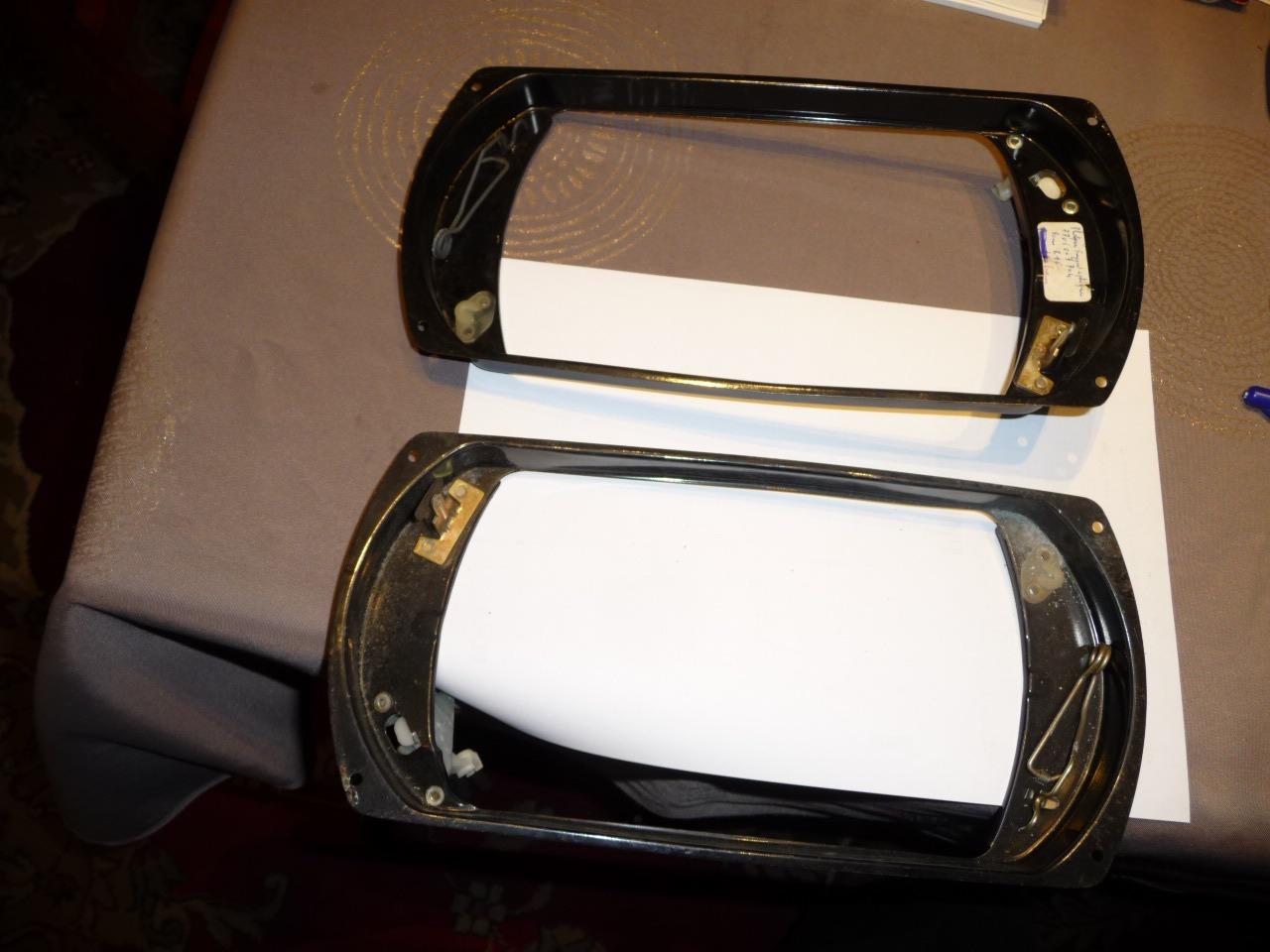 Pièces RENAULT 15 OU 16 PLATINE SUPPORT OPTIQUE LesAnciennes.com