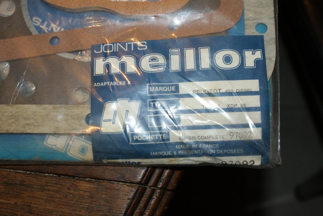 Pochette réfection moteur PEUGEOT 403 403 diesel LesAnciennes.com