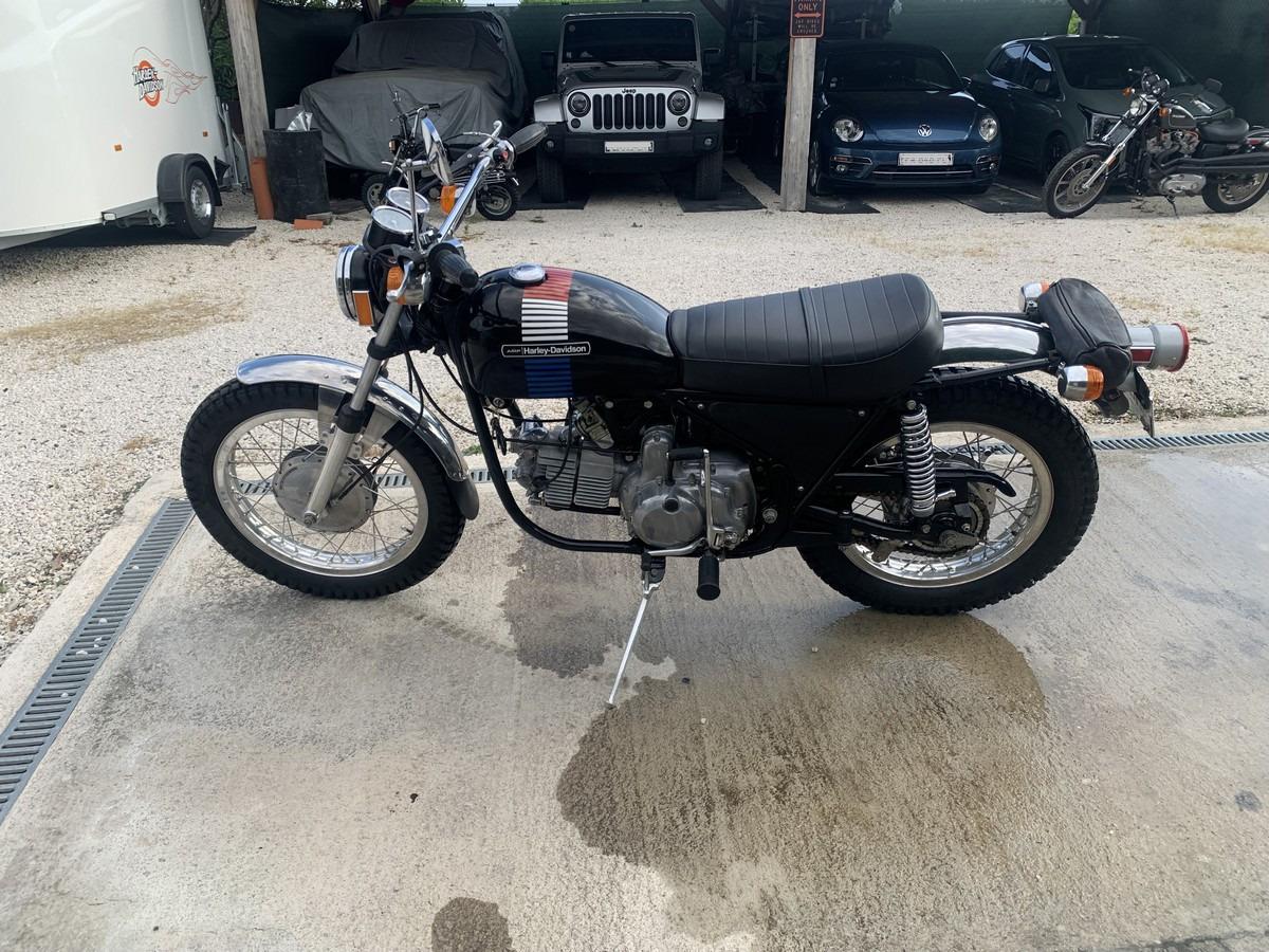 HARLEY DAVIDSON SX 350 Scrambler - 1973 LesAnciennes.com