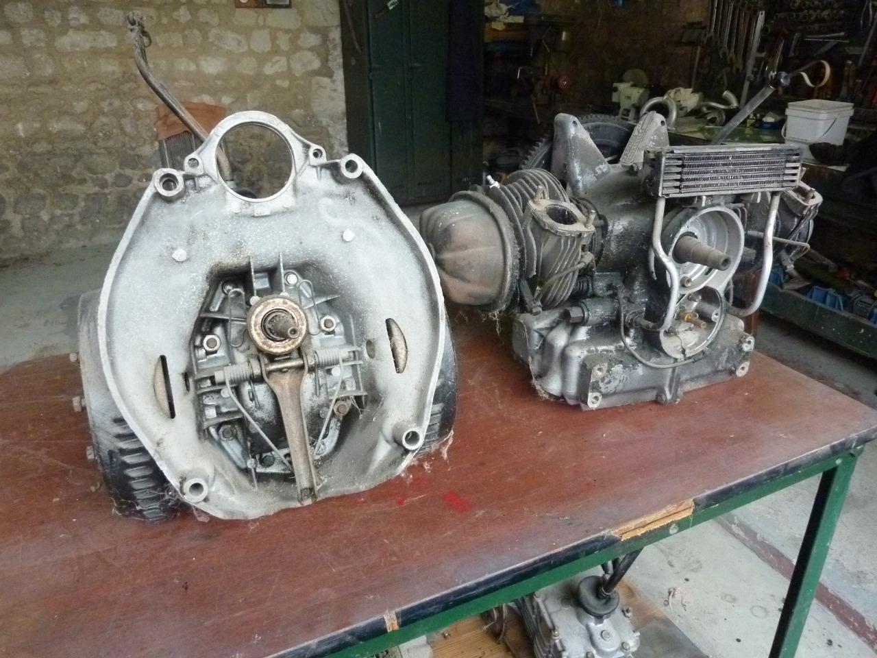Moteur et boite vitesses CITROEN 2CV 4 LesAnciennes.com