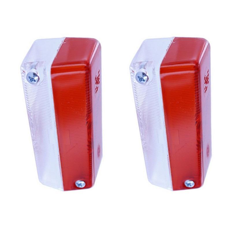 Jeu de 2 cabochons pour feux de gabarit LesAnciennes.com