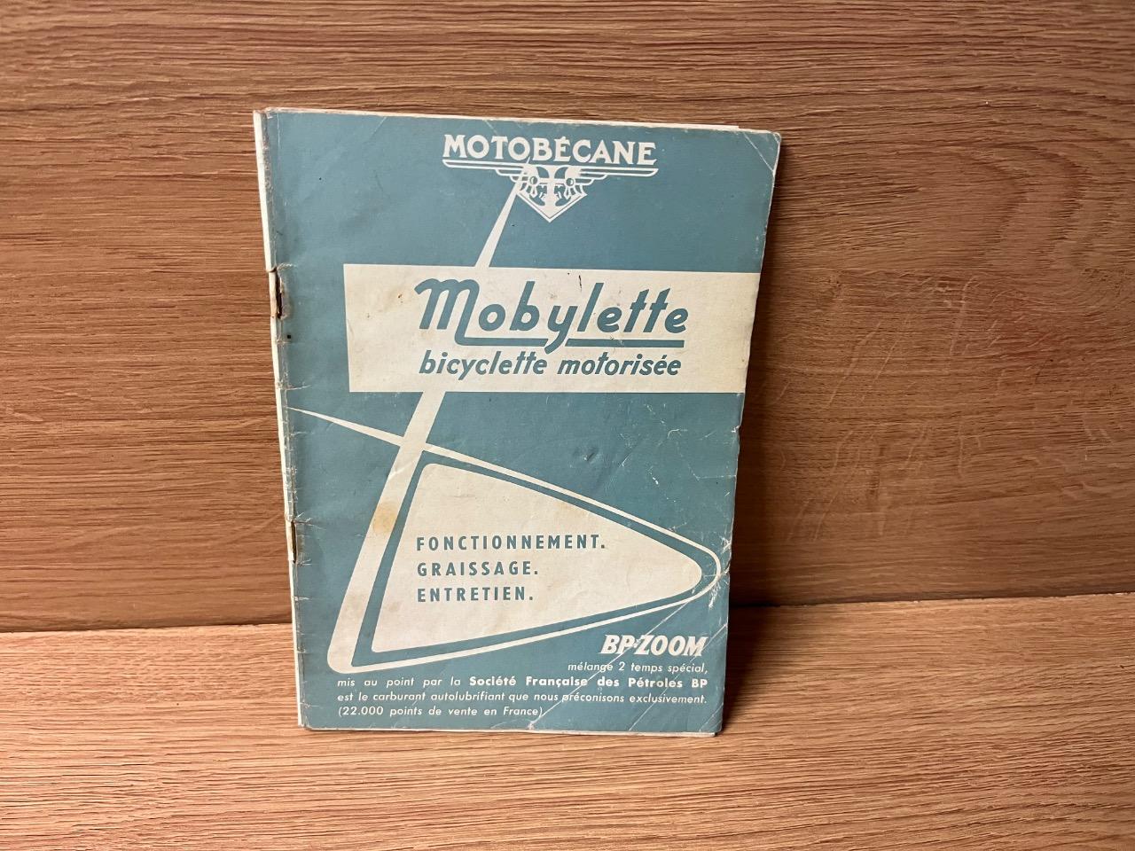 Notice pour mobylette. LesAnciennes.com