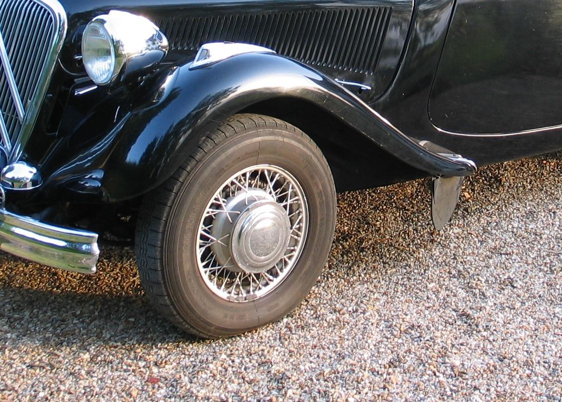 Roues à rayons ROBERGEL CITROEN Traction LesAnciennes.com