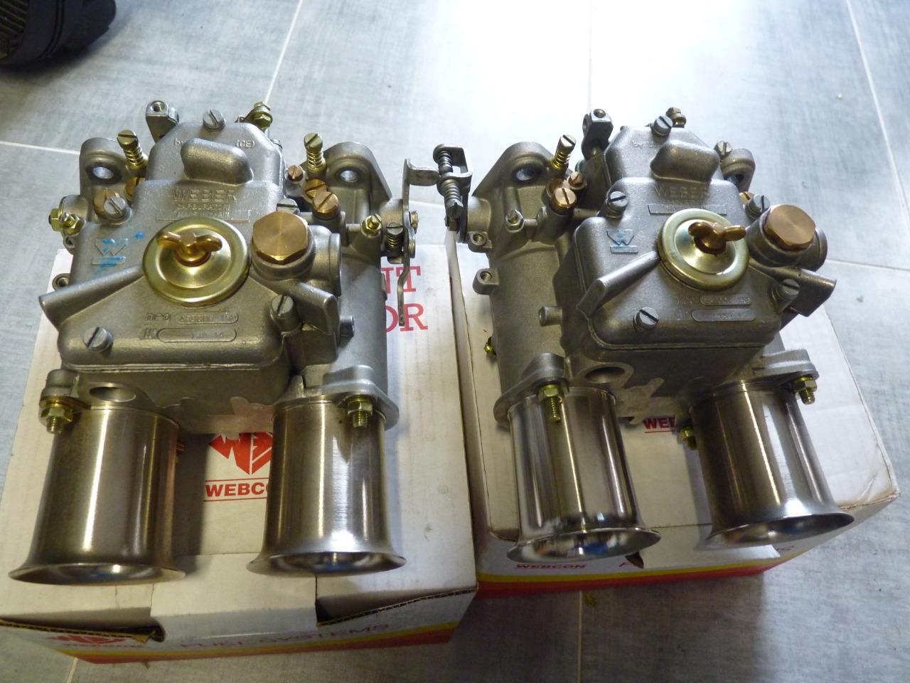 Pièces CARBURATEURS ALPINE WEBER 45 DCOE LesAnciennes.com