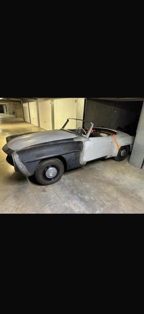 Etoile de calandre MERCEDES 190 SL LesAnciennes.com