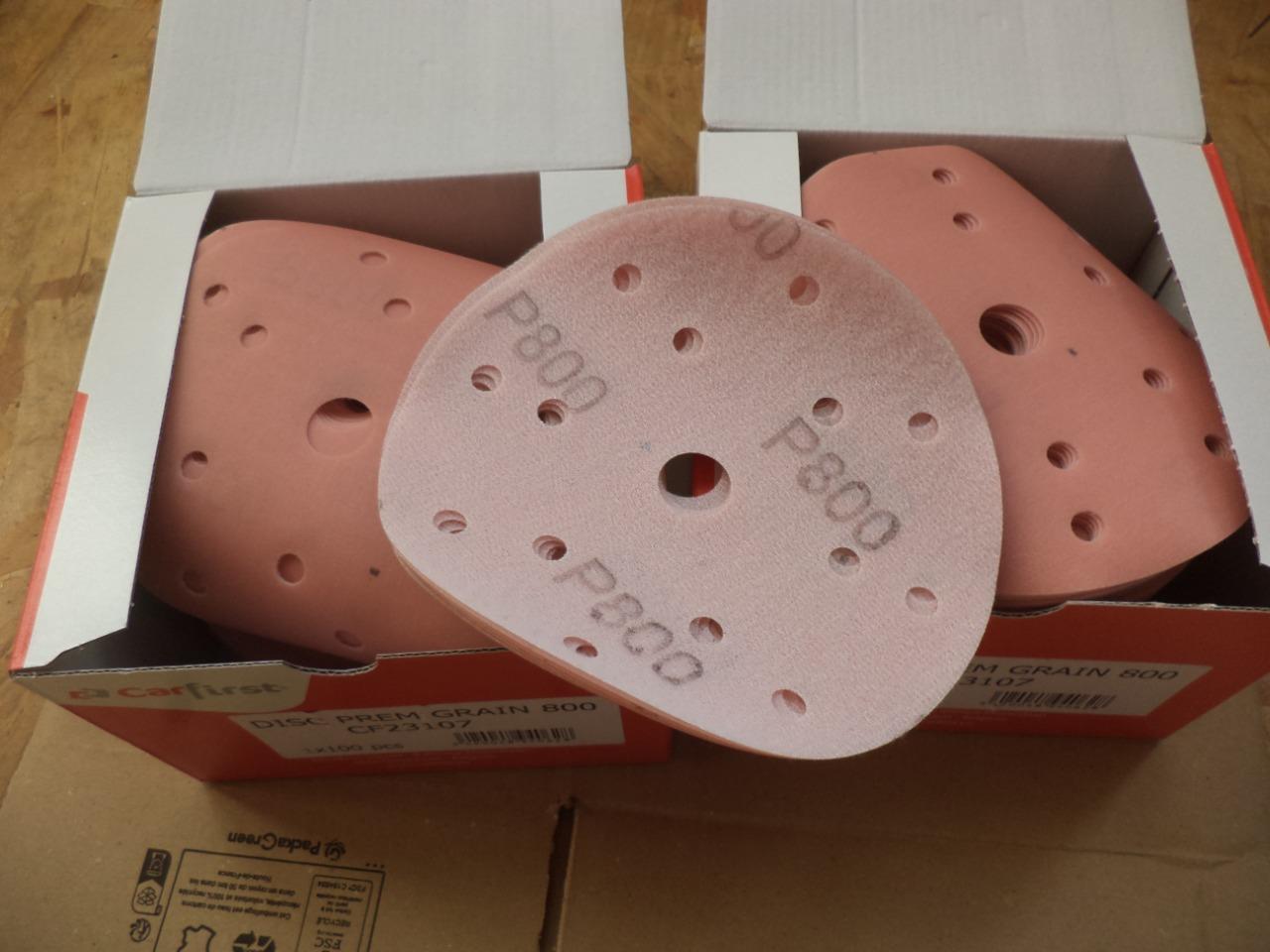 2x paquets 100 disques ponçage auto agrippant P800 LesAnciennes.com