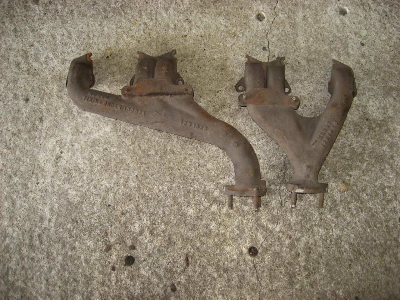 Collecteur echappement MG MGC LesAnciennes.com