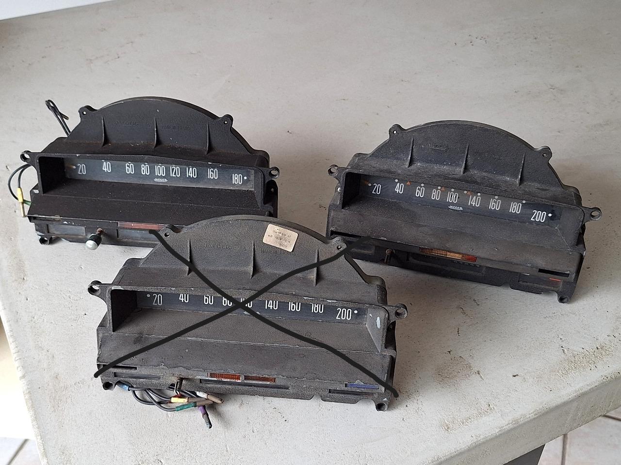 Compteur Citroën DS , Citroën ID LesAnciennes.com