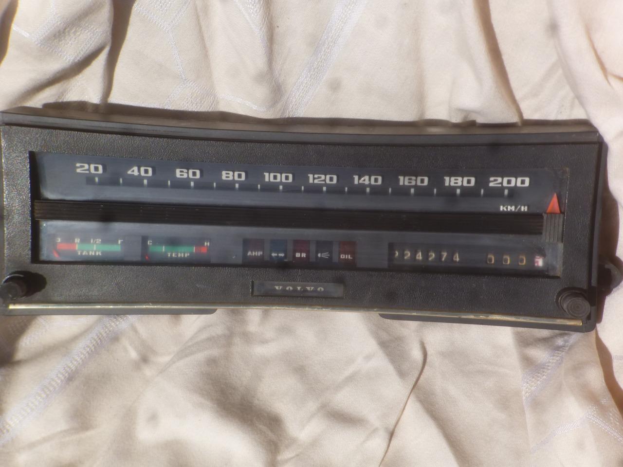 VOLVO 142 144/145 :combine compteur complet:VDO LesAnciennes.com