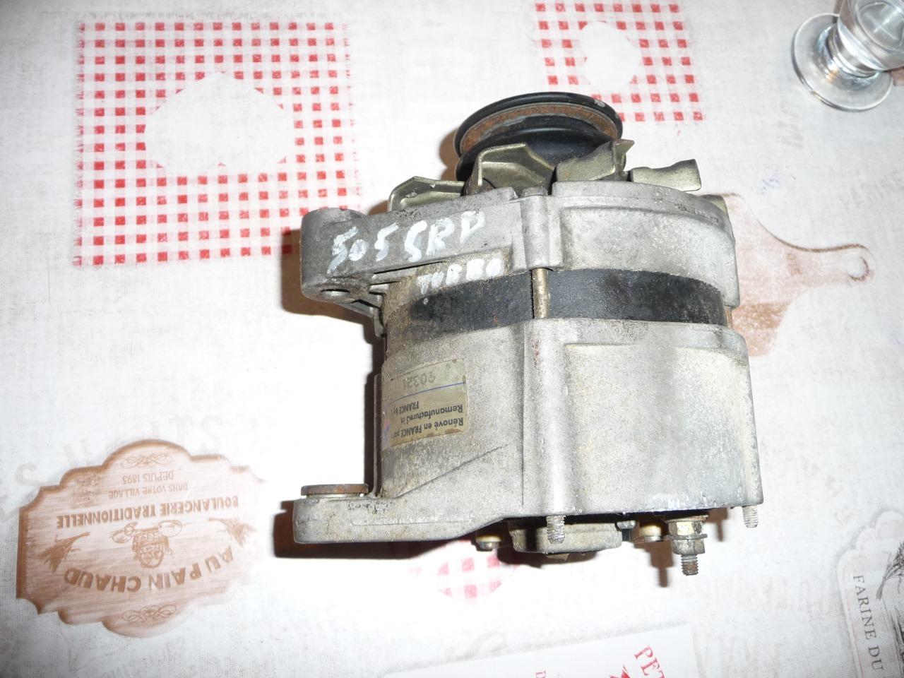 Pièces PEUGEOT 505 SRDT ALTERNATEUR LesAnciennes.com