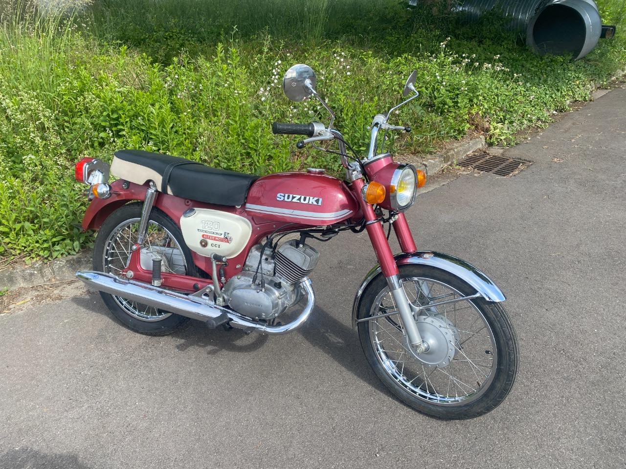SUZUKI B120 B 120 - 1974 LesAnciennes.com