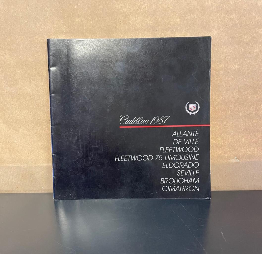 Catalogue commercial CADILLAC 1987 LesAnciennes.com