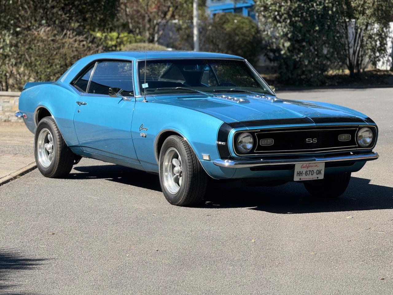 CHEVROLET Camaro Coupe SS v8 - 1968 LesAnciennes.com