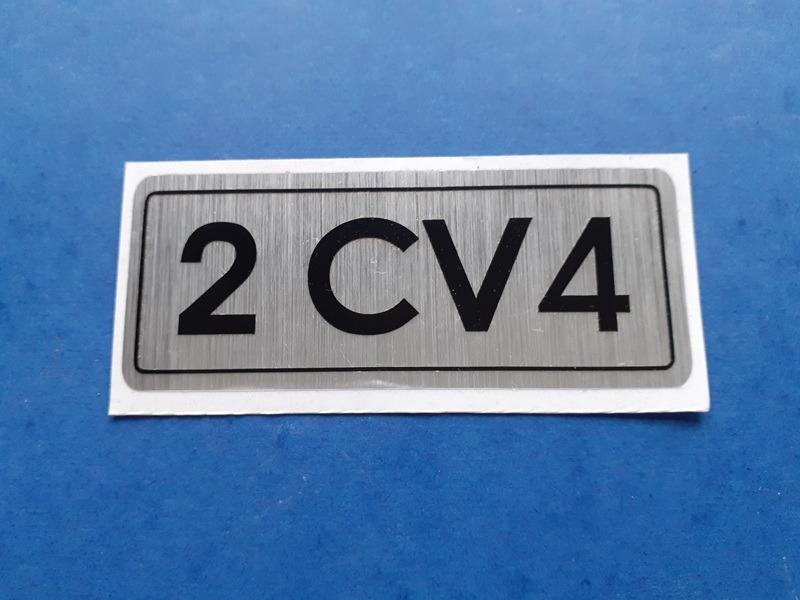 Autocollant CITROEN 2CV 4 LesAnciennes.com
